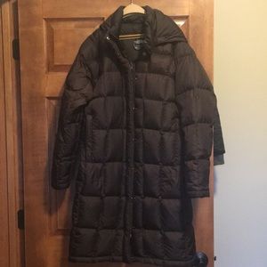 North Face long down coat NWOT